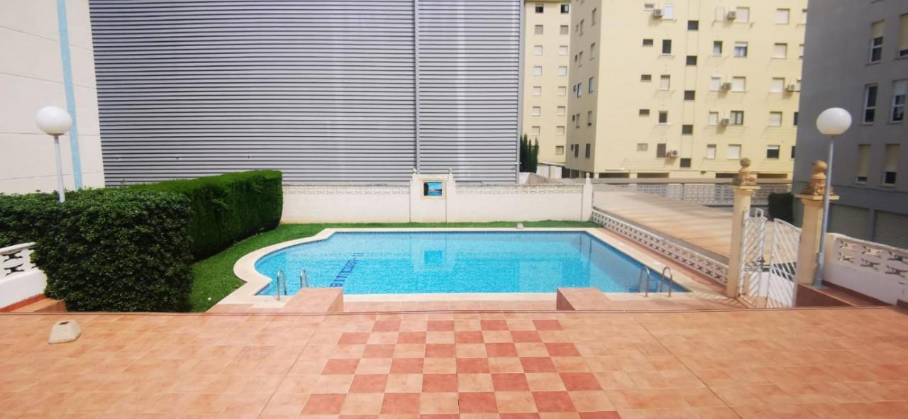 Bitacora Lux ,Comfortable Apartment 450 Meters From The Beach, Swimming Pool, 2 Air-Con ,Wi-Fi Playa de Gandia Exterior foto